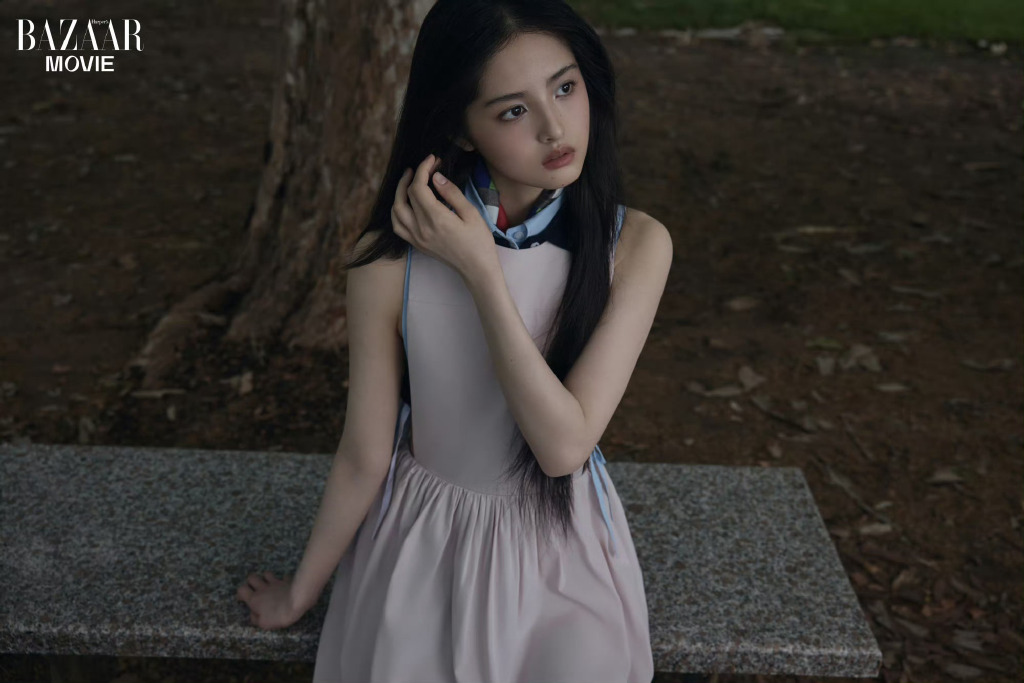 新一代“星女郎”@雪野0205 受时尚芭莎邀请拍摄的造型大片