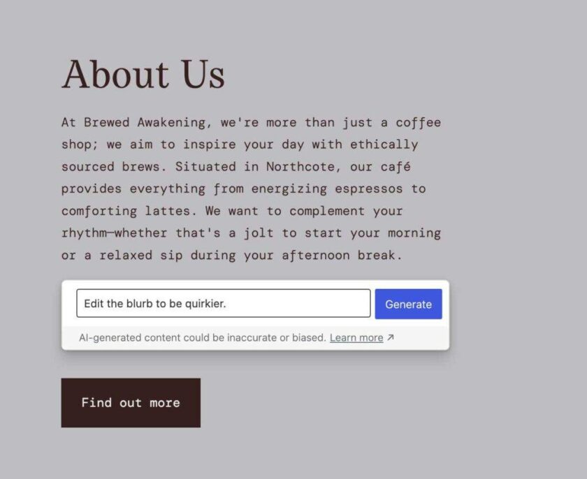 WordPress.com 推出 AI 驱动的网站构建器